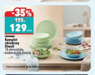 komplet obiadowy Diwali