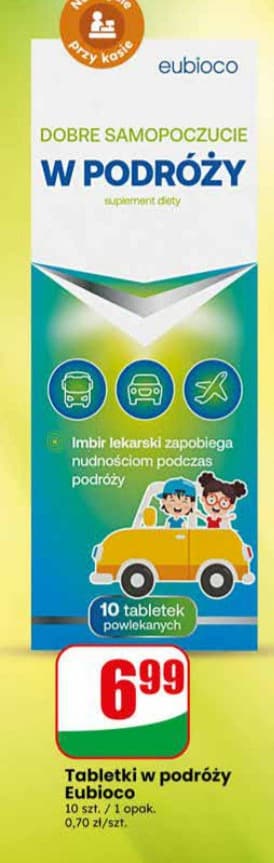 tabletki w podróży