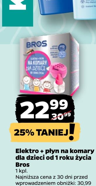 elektro + płyn na komary dla dzieci od 1 roku życia