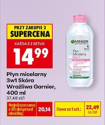 płyn micelarny 3w1 skóra wrażliwa