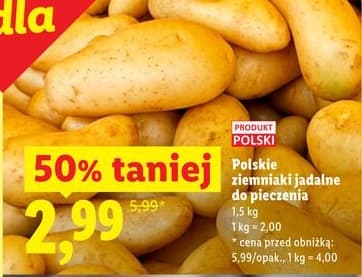 ziemniaki jadalne do pieczenia