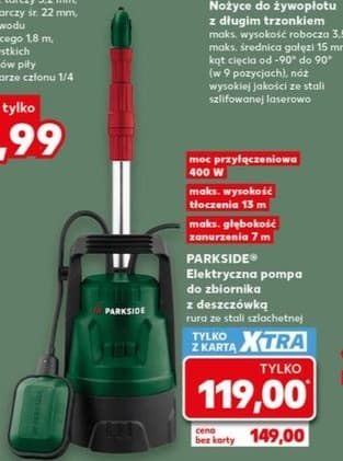 elektryczna pompa do zbiornika z deszczówką