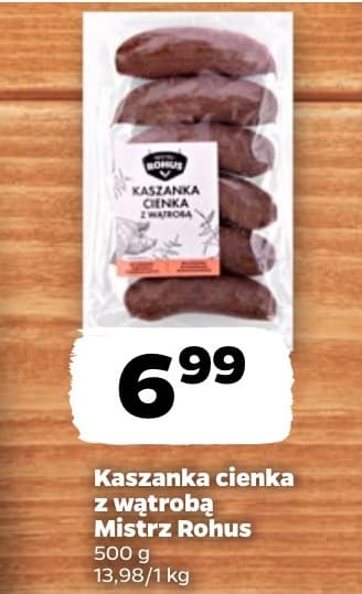 kaszanka cienka z wątrobą