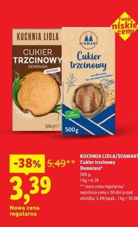 cukier trzcinowy demerara