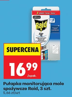 pułapka monitorująca mole spożywcze