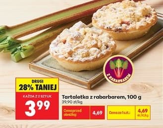 tartaletka z rabarbarem