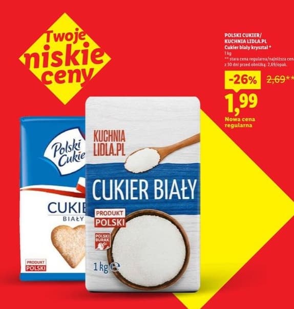 cukier biały