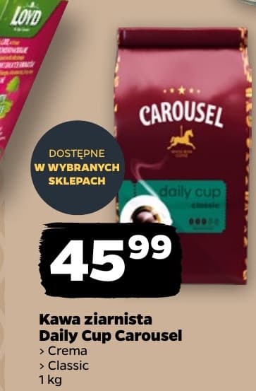 kawa ziarnista Daily Cup Carousel
