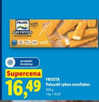 paluszki rybne cornflakes