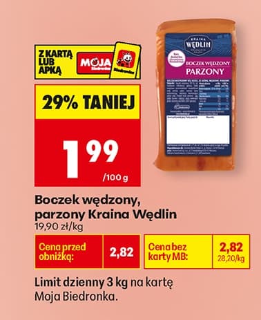 boczek wędzony, parzony