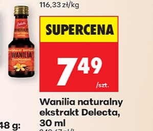 wanilia naturalny ekstrakt
