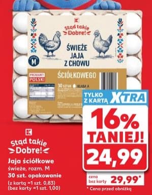 jaja ściółkowe świeże rozmiar M