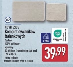 komplet dywaników łazienkowych