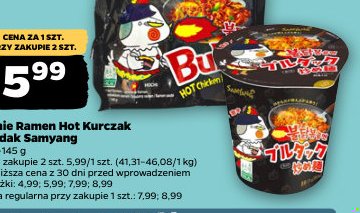danie ramen hot kurczak