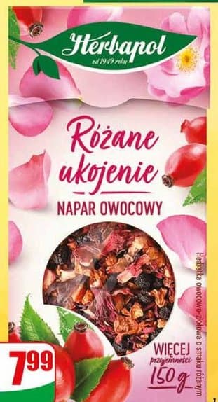 napar owocowy różane ukojenie
