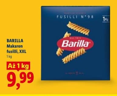 makaron fusilli XXL