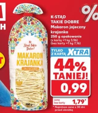 makaron krajanka jajeczny