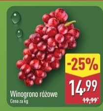 winogrono różowe