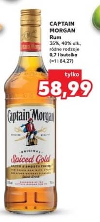 Captain Morgan rum 0.7l