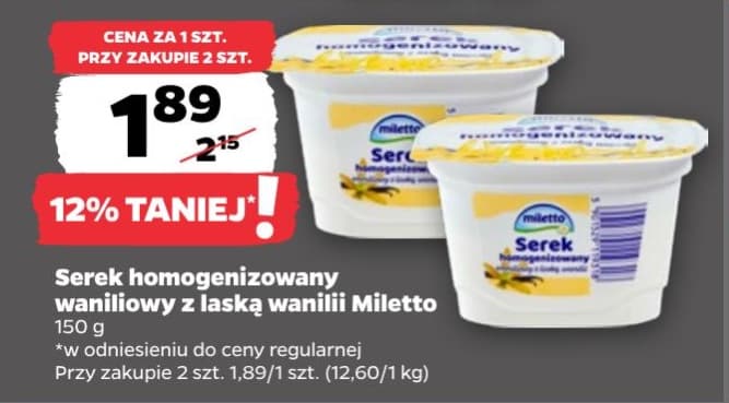 serek homogenizowany waniliowy