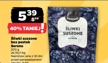 śliwki suszone bez pestek