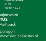 lody na patyku Kaktus Long