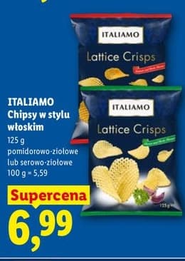 chipsy w stylu włoskim