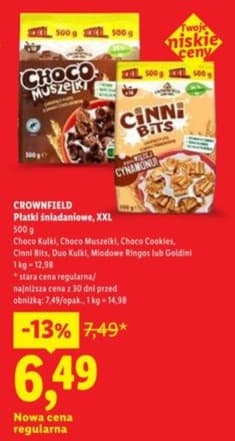 płatki śniadaniowe XXL