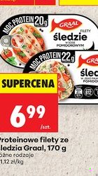 Proteinowe filety ze śledzia