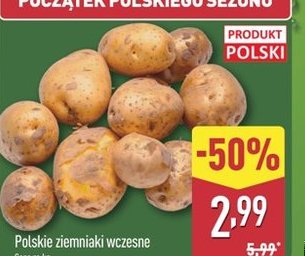 polskie ziemniaki wczesne