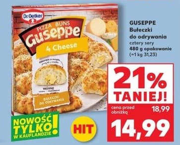 bułeczki do odrywania cztery sery