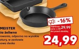 patelnia żeliwna