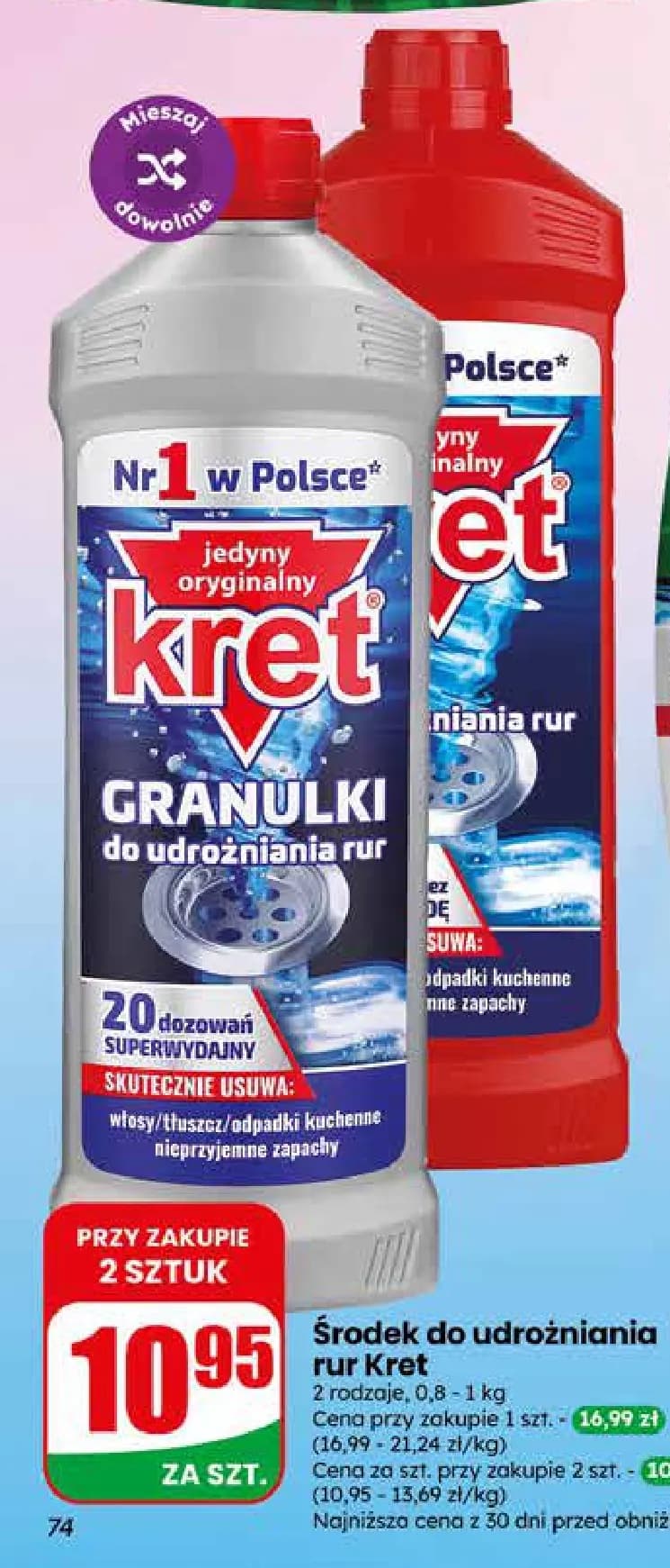 środek do udrażniania rur