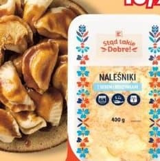 naleśniki z serem i rodzynkami, z jabłkami i cynamonem