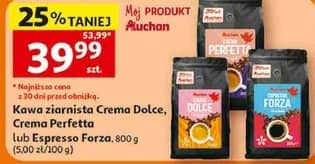 Auchan kawa ziarnista różne rodzaje 800g