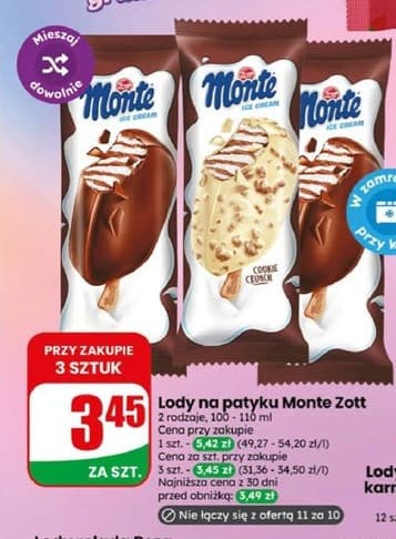 lody na patyku