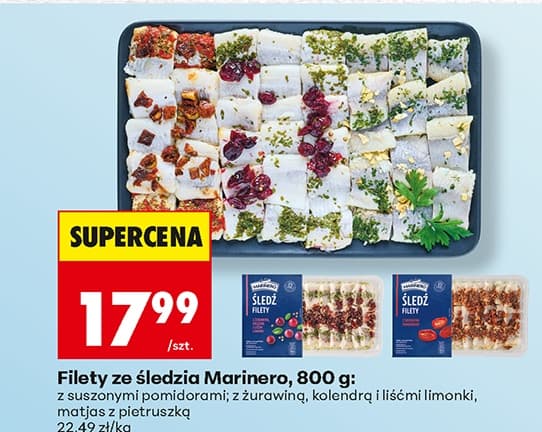 filety ze śledzia