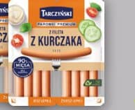 parówki z fileta z kurczaka