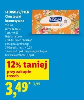 chusteczki kosmetyczne