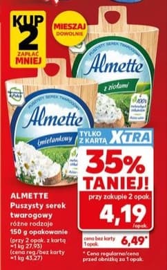 puszysty serek twarogowy