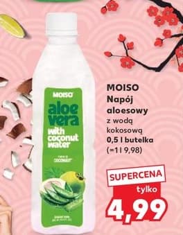 napój aloesowy z wodą kokosową