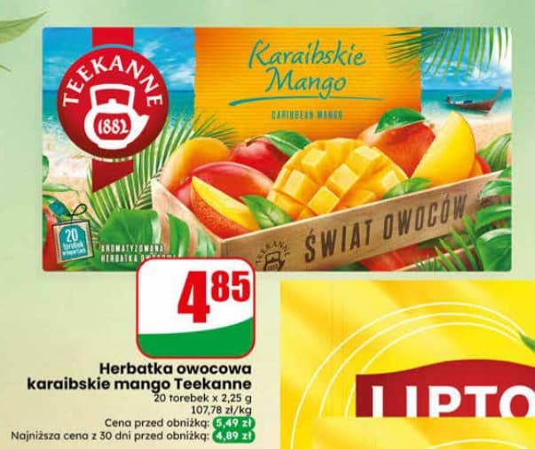 herbata owocowa karaibskie mango