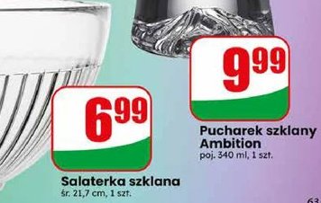 pucharek szklany