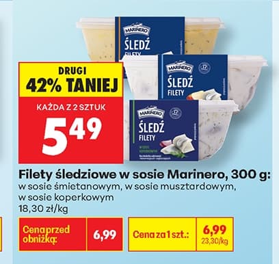 filety śledziowe w sosie