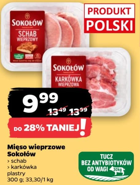 mięso wieprzowe schab i karkówka
