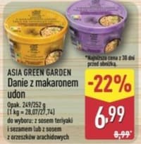 danie z makaronem