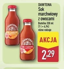 sok marchwiowy z owocami