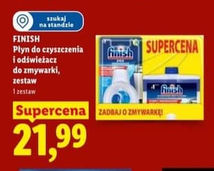 Płyn do czyszczenia i odświeżacz do zmywarki