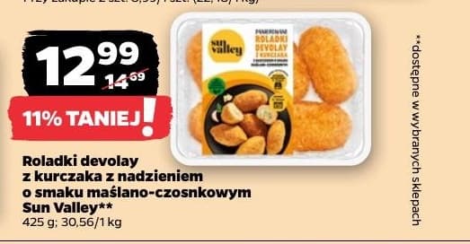 roladki devolay z kurczaka z nadzieniem o smaku maślano-czosnkowym