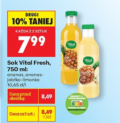 sok jabłko-kokos
